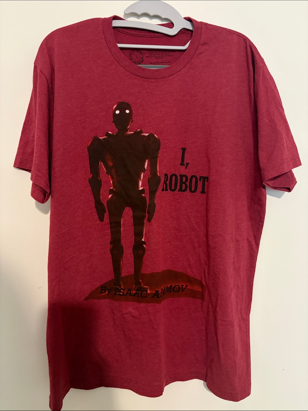 Out of Print Men's I, Robot Graphic Tee - Red